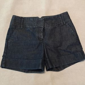 Express Dark Wash Denim Jean Shorts